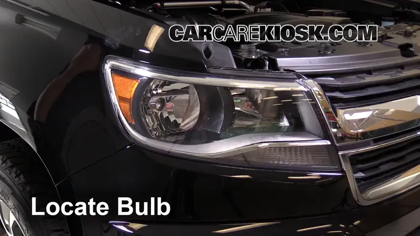 2016 Chevrolet Colorado LT 2.5L 4 Cyl. Crew Cab Pickup Lights Turn Signal - Front (replace bulb)